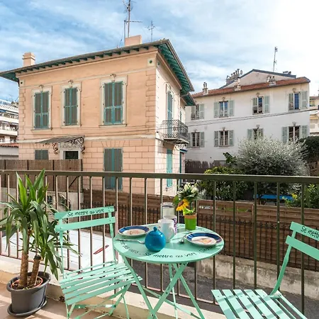 Apartment Beau 3 Pieces, 7 Pers, 2 Terrasses, Centre, Calme, Securite Nice